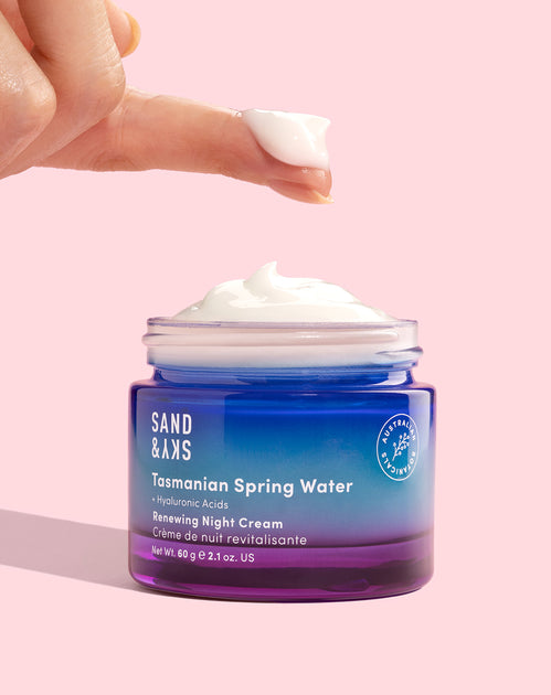 Night Cream for Wrinkles | Tasmanian Spring Water with
