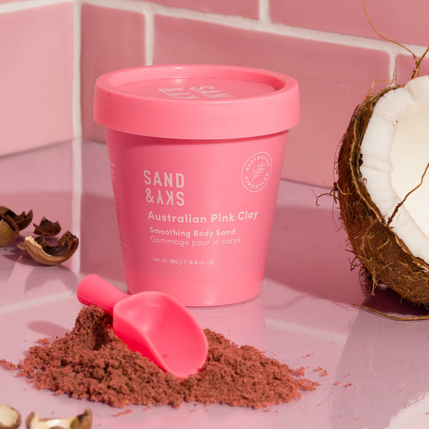 Australian Pink Clay Smoothing Body Sand