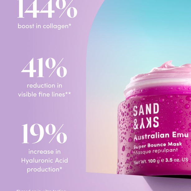 Australian Glow Berries Super Bounce Mask