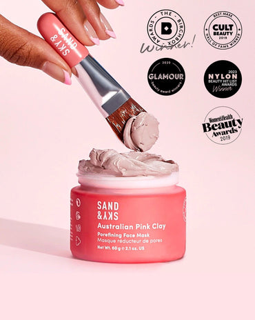 Australian Pink Clay Porefining Face Mask alt
