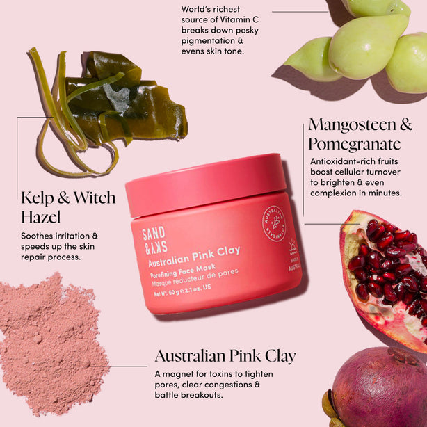 How to use Pink Clay Mask - application instructions for pore treatment