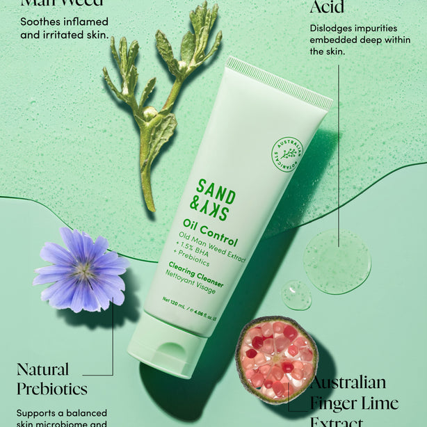 How to use Oil Control face wash - daily cleanser application for oily skin and acne