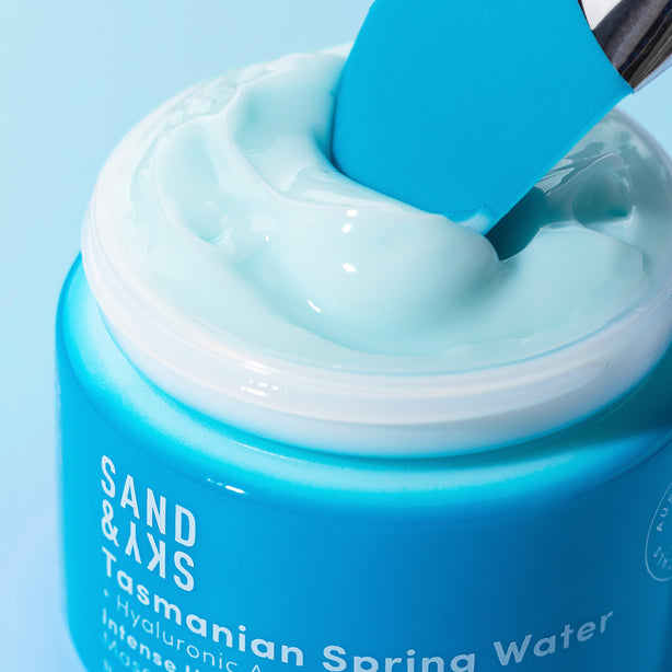 Tasmanian Spring Water Intense Hydrating Mask ingredients - hero formula details