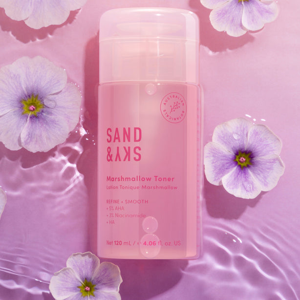 Marshmallow Toner packaging - hero container