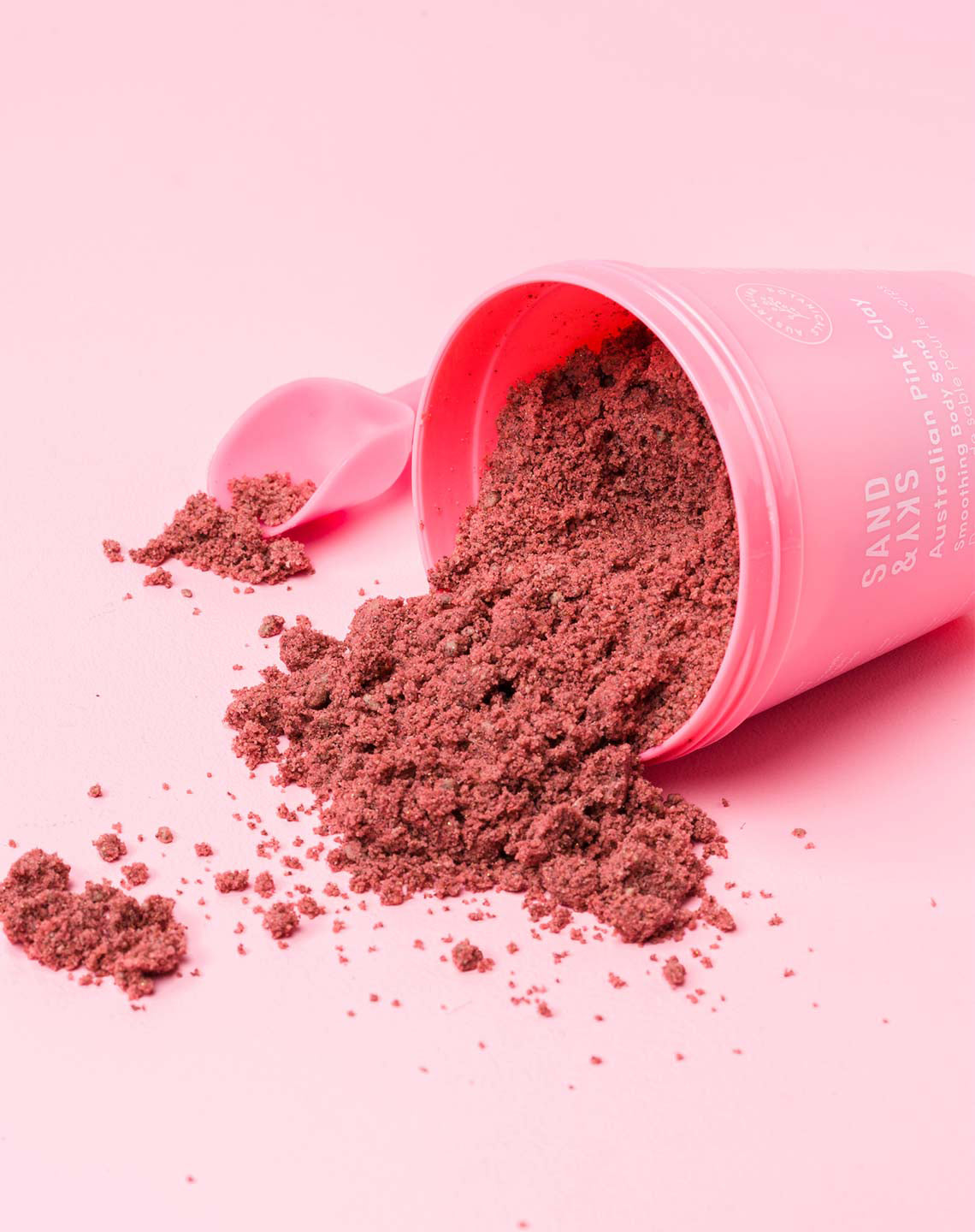 Australian Pink Clay Body Sand Scrub