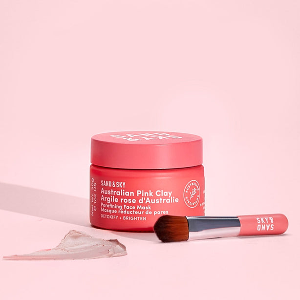 Australian Pink Clay Porefining Face Mask Travel Size