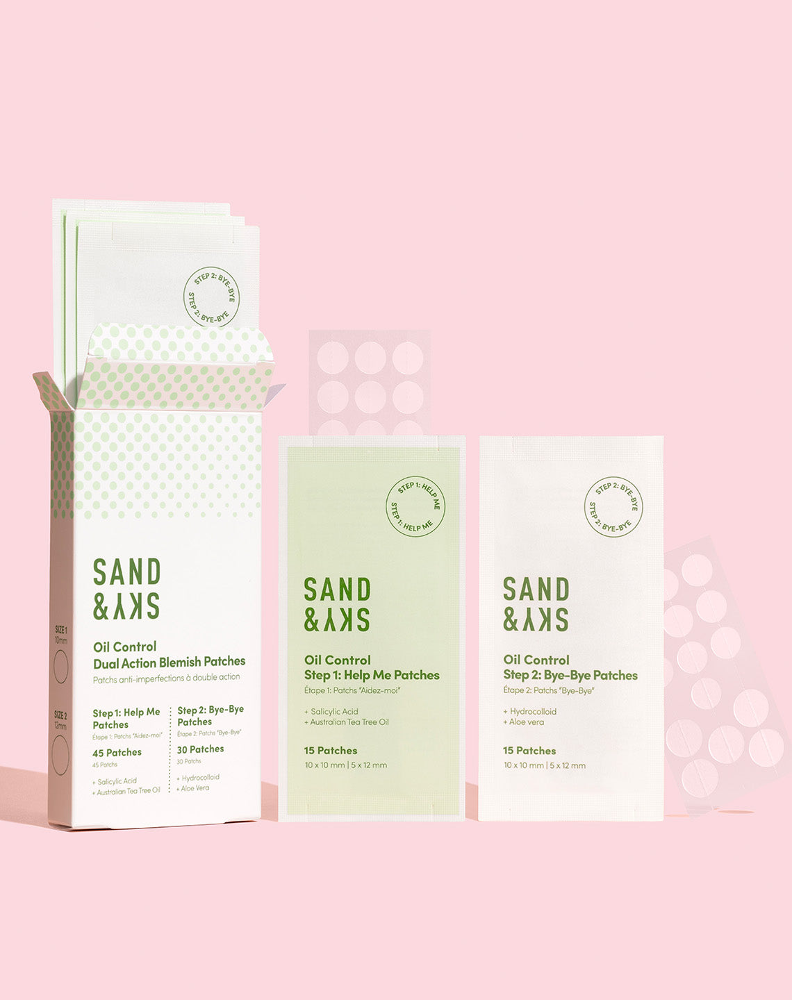Sand and Sky Oil Control Dual Action Blemish Patches