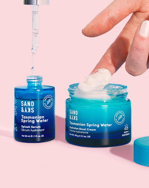 Healthy Hydration Serum and Moisturiser Kit | Sand and Sky
