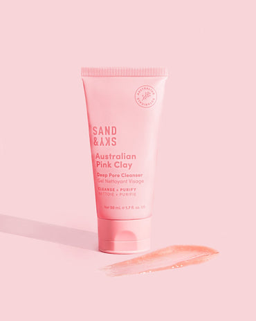 Australian Pink Clay Deep Pore Cleanser Deluxe Travel Size alt